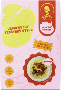 Vegan Pete Jackfrucht Teriyaki Style 250g MHD 26.09.2026