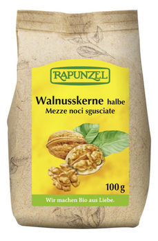 Rapunzel Walnusskerne halbe 100g MHD 05.05.2022