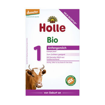 Holle Anfangsmilch 1, Säuglingsnahrung demeter 400g MHD 30.09.2021