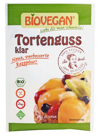 Biovegan Tortenguss klar 2x6g MHD 31.01.2023