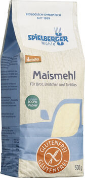 Spielberger Glutenfreies Maismehl Demeter 500g MHD 07.04.2023