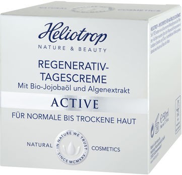 Heliotrop ACTIVE Regenerativ Tagescreme 50ml (beschädigte Verpackung) NO MHD