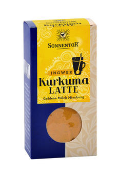 Sonnentor Kurkuma Latte Ingwer Gewürztee 60g MHD 30.09.2026