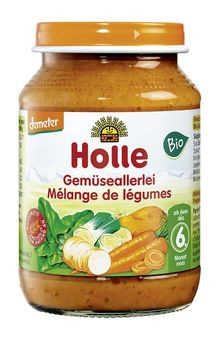 Holle Gemüseallerlei demeter 190g MHD 31.05.2023