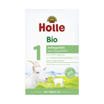 Holle Anfangsmilch 1 auf Ziegenmilchbasis 400g MHD 30.12.2020