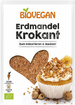 Biovegan Erdmandel Krokant 80g MHD 31.05.2021