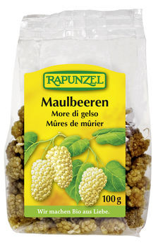Rapunzel Maulbeeren, getrocknet 100g MHD 19.12.2020