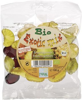 Pural Fruchtgummi Exotic Mix 100g MHD 16.09.2020