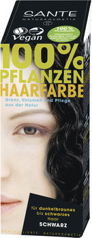 SANTE Pflanzen Haarfarben Pulver schwarz 100g MHD 31.03.2021