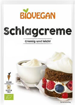 Biovegan Schlagcreme 54g MHD 31.07.2022