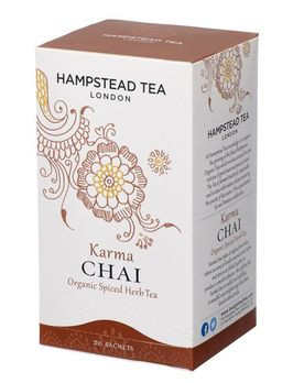 Hampstead Tea Oriental Chai Gewürz-Kräutertee 20 Beutel MHD 13.07.2025