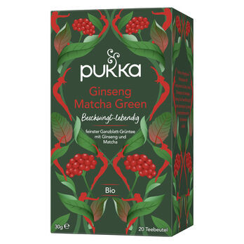 Pukka Ginseng Matcha Green 20 Beutel MHD 31.07.2023