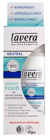 Lavera Gesichtsfluid NEUTRAL 30ml MHD 31.10.2020