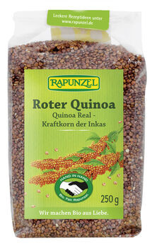 Rapunzel Quinoa rot 250g MHD 18.06.2026