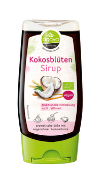 agava Kokosblütensirup Spenderflasche 350g/nl MHD 01.05.2025