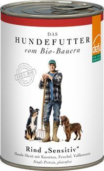 Defu Hundemenü mit Rind & Karotten 410g MHD 18.07.2022