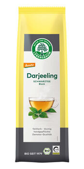 Lebensbaum Darjeeling Blatt demeter Schwarztee 75g MHD 30.03.2026