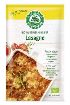 Lebensbaum Würzmischung für Lasagne 28g MHD 26.02.2020
