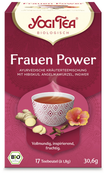 Yogi Tea Frauen Power 17 Beutel MHD 31.10.2025