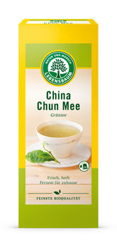 Lebensbaum Grüntee China Chun Mee 20 Beutel MHD 31.10.2025