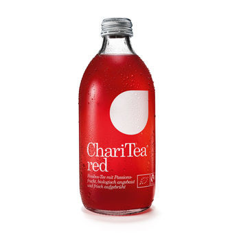 ChariTea red 330ml + 0,25 EUR Pfand MHD 14.05.2020