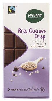 Naturata Spécial Reis Quinoa Crisp Schokolade 100g MHD 05.12.2019