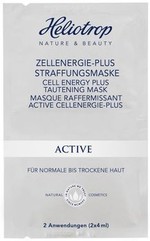 Heliotrop ACTIVE Zellenenergie-Plus Straffungs-Maske 2x4ml MHD 30.11.2020