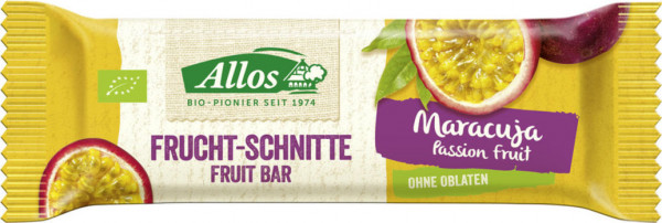 Allos Fruchtschnitte Maracuja 30g MHD 31.01.2021