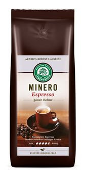 Lebensbaum Espresso minero, Bohne 950g (beschädigte Verpackung) MHD 07.03.2025