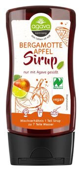 agava Bergamotte-Apfel Sirup 350g MHD 27.10.2021