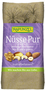Rapunzel Nüsse Pur 60g MHD 28.06.2022