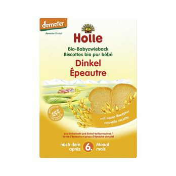 Holle Baby Dinkelzwieback Demeter 200g MHD 27.08.2021