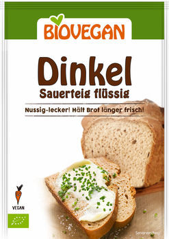 Biovegan Sauerteig flüssig Dinkel 100g MHD 31.10.2021