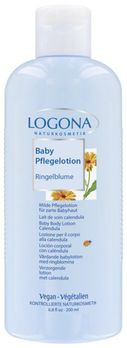 LOGONA Baby Pflegelotion mit Ringelblume 200ml MHD 30.09.2020