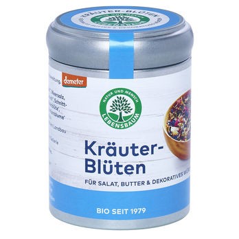 Lebensbaum Kräuter-Blüten Gewürzmischung demeter -Dose- 25g MHD 31.01.2020