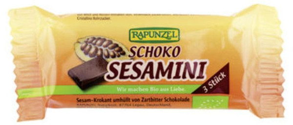 Rapunzel Choco Sesamini-Knusperriegel 27g MHD 24.08.2022
