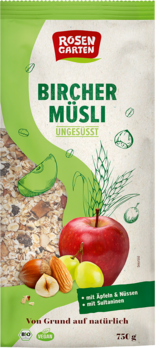 Rosengarten Bircher Müsli 750g MHD 29.03.2026