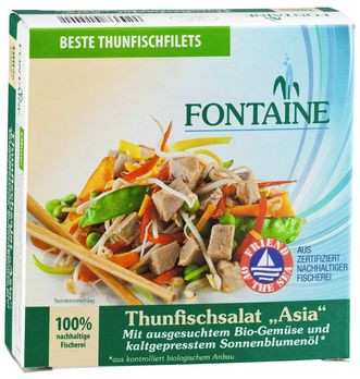 Fontaine Thunfisch-Salat Asia 200g MHD 31.03.2025