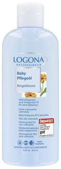 LOGONA Baby Pflegeöl mit Ringelblume 200ml MHD 30.09.2020