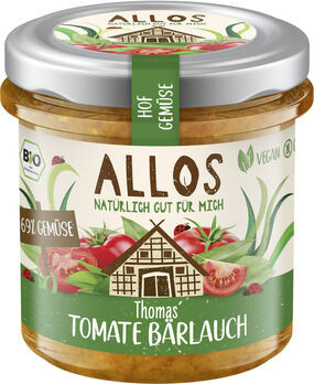 Allos Hofgemüse Thomas Tomate Bärlauch 135g MHD 18.03.2026