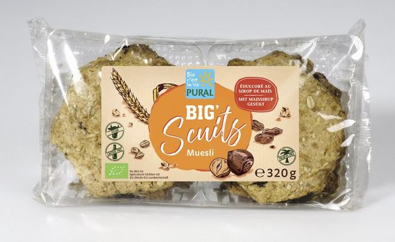 Pural Big Scuits Müsli 320g MHD 13.06.2023