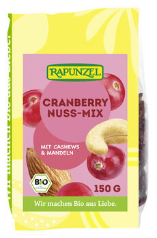 Rapunzel Cranberry Nuss Mix 150g MHD 24.01.2026
