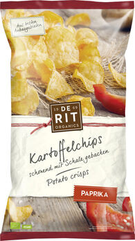 De Rit Kartoffelchips Paprika 125g MHD 10.05.2023