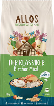 Allos Bircher Müsli mit Amaranth 1,7kg (beschädigte Verpackung) mhd 17.02.2026