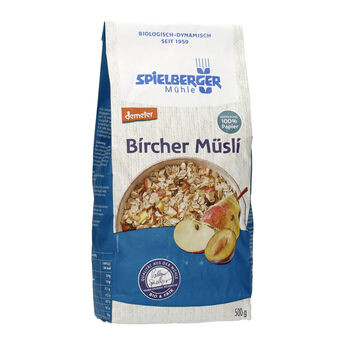 Spielberger Bircher Müsli demeter 500g MHD 07.10.2026