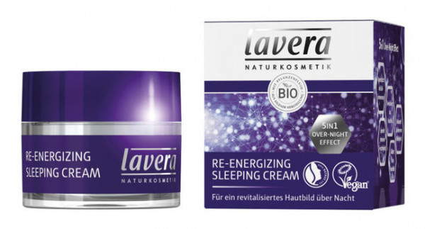Lavera Re-Energizing Sleeping Cream 5in1 Overnight Effect 50ml/A MHD 31.01.2022