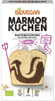 Biovegan Marmorkuchen Backmischung 380g MHD 20.06.2021