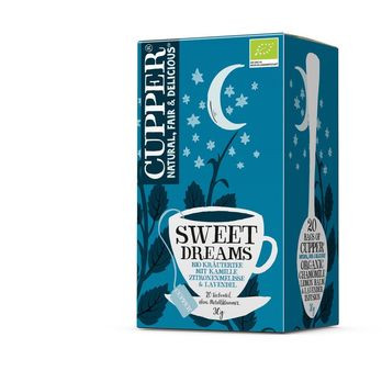 CUPPER Little Dreamer/ Sweet Dreams Tea 30g 20 Beutel (beschädigte Verpackung) MHD 29.11.2021