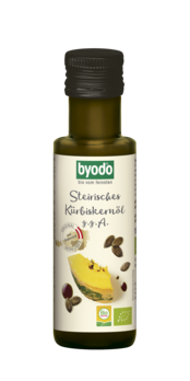 Byodo Kürbiskernöl, 1. Pressung 100ml MHD 30.11.2022