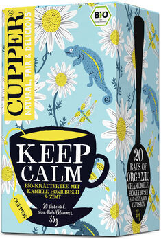 CUPPER Keep Calm 35g 20 Beutel MHD 18.09.2022